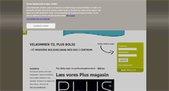 Desktop Screenshot of plus-bolig.dk